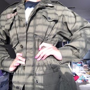 Army green vintage jacket